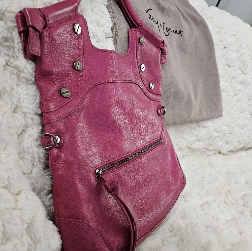 Foley + Corinna Lady Tote Purse Leather - Picture 3 of 11